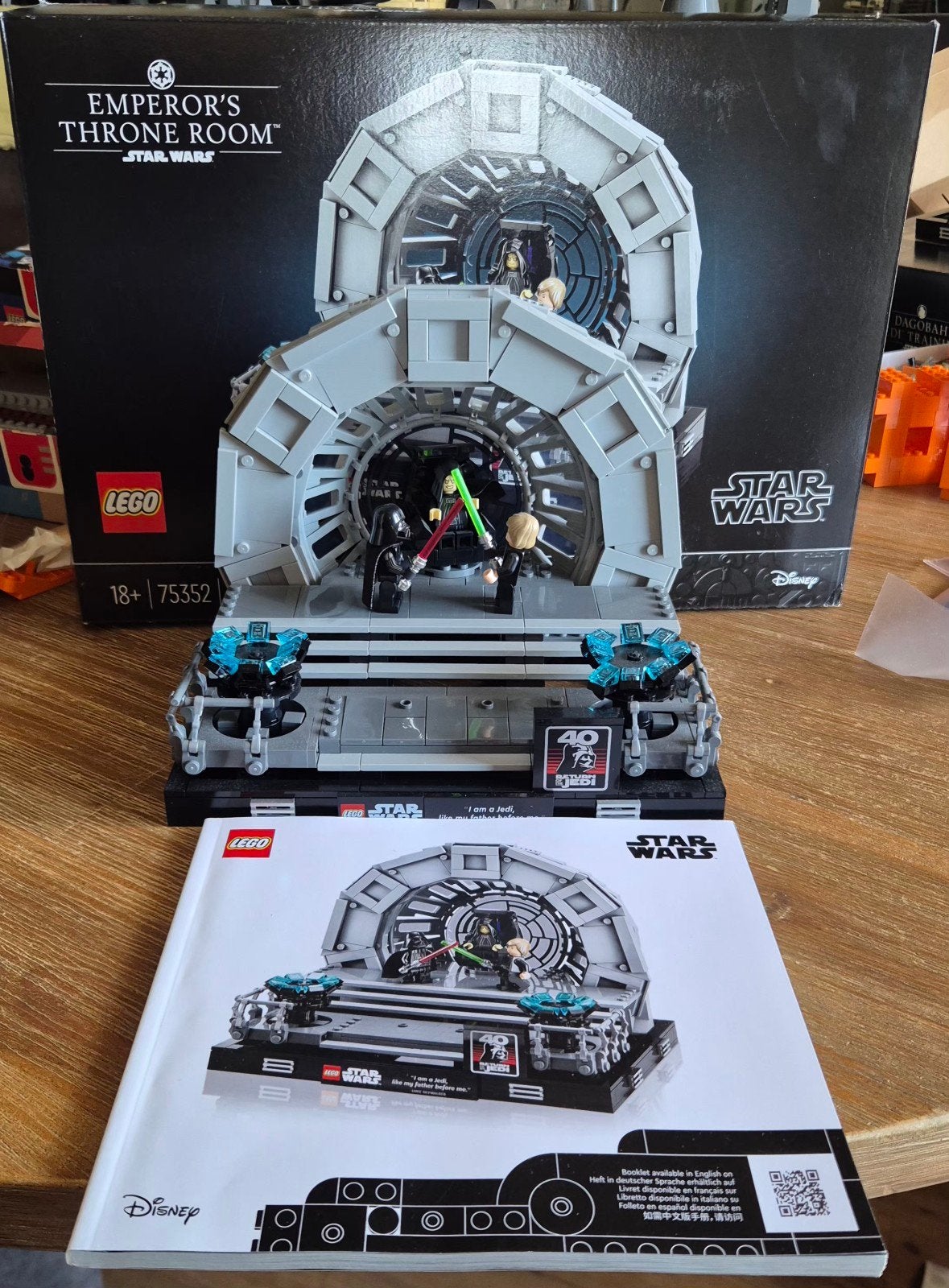 Lego StarWars 75352 Emperor's Throne Room., Gebruikt, Star Wars, Lego, Ophalen of Verzenden