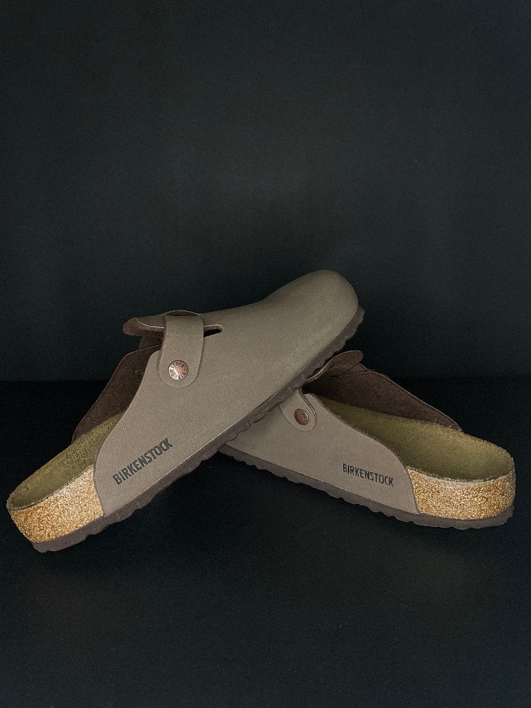 BIRKENSTOCK BOSTON SYN 2.0 MOCCA - maat 42, Kleding | Heren, Schoenen, Sandalen, Bruin, Nieuw, Ophalen of Verzenden