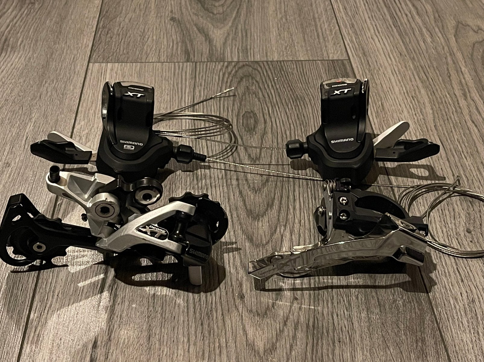 Shimano Deore XT M780 shifters + derailleurs 2/3 x 10speed, Ophalen, Zo goed als nieuw, Elektrische fiets, Derailleur of Ketting