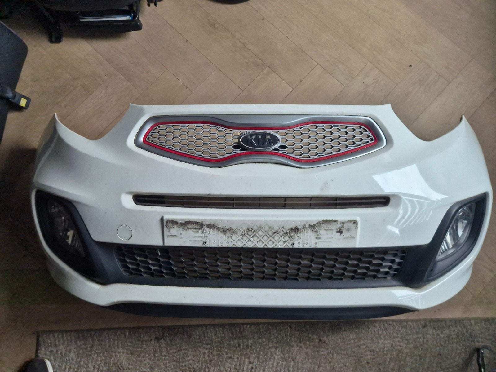 Voorbumper Kia picanto 2012, Ophalen, Voor, Kia, Bumper