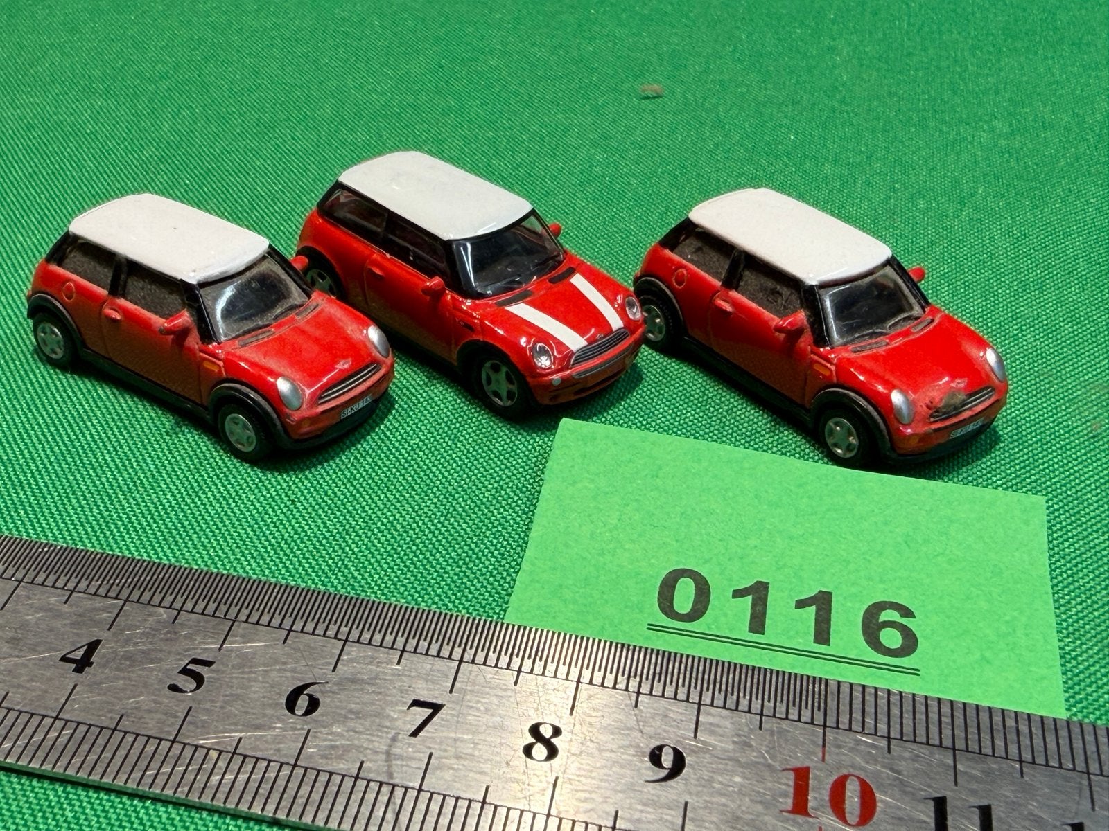 Set van 3 Mini Cooper speelgoedauto's (Siku & schuco), Ophalen of Verzenden, Gebruikt, Auto, SIKU