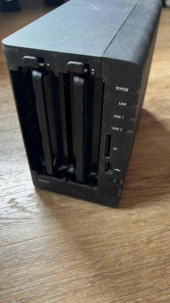 Synology NAS DS212, Computers en Software, NAS, Zo goed als nieuw, Ophalen