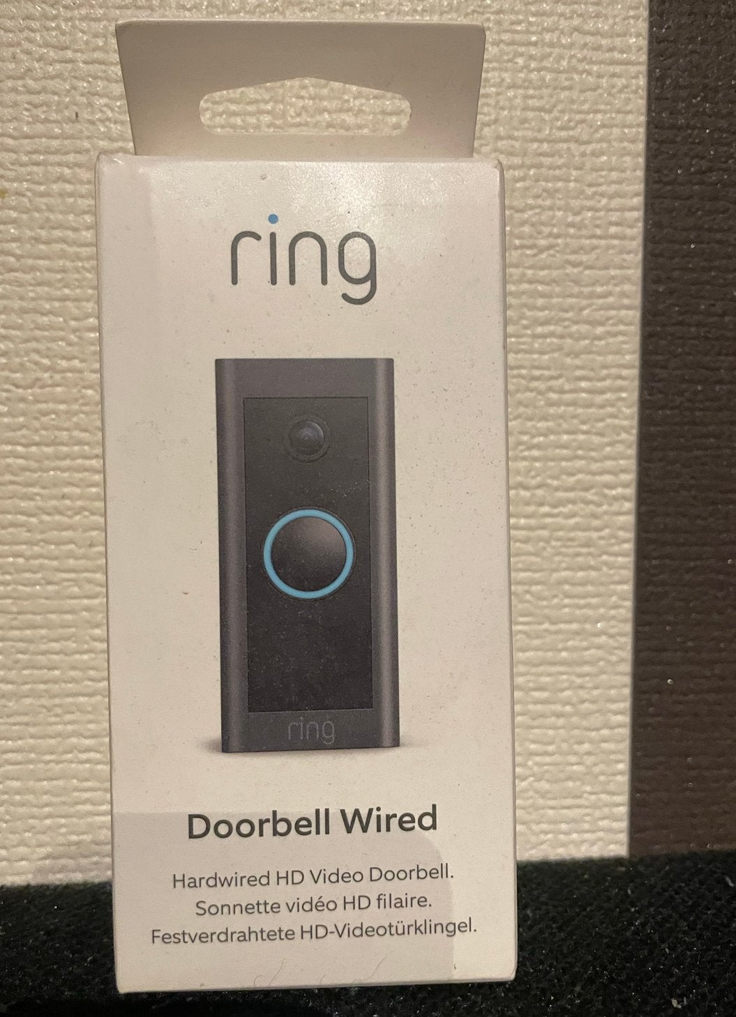 Ring Video Deurbel Wired - Nieuw in doos, Verzenden, Bewegingsdetectiesensor, Nieuw, Bedraad