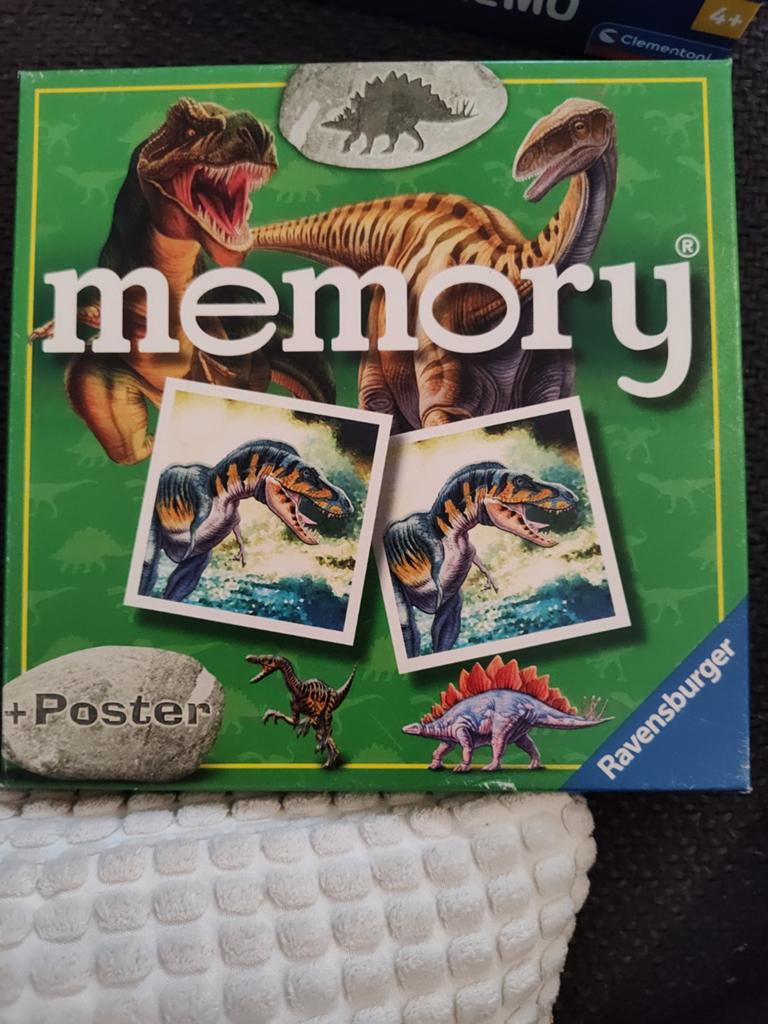 Memory dino, Een of twee spelers, Ophalen of Verzenden, Zo goed als nieuw, Ravensburger