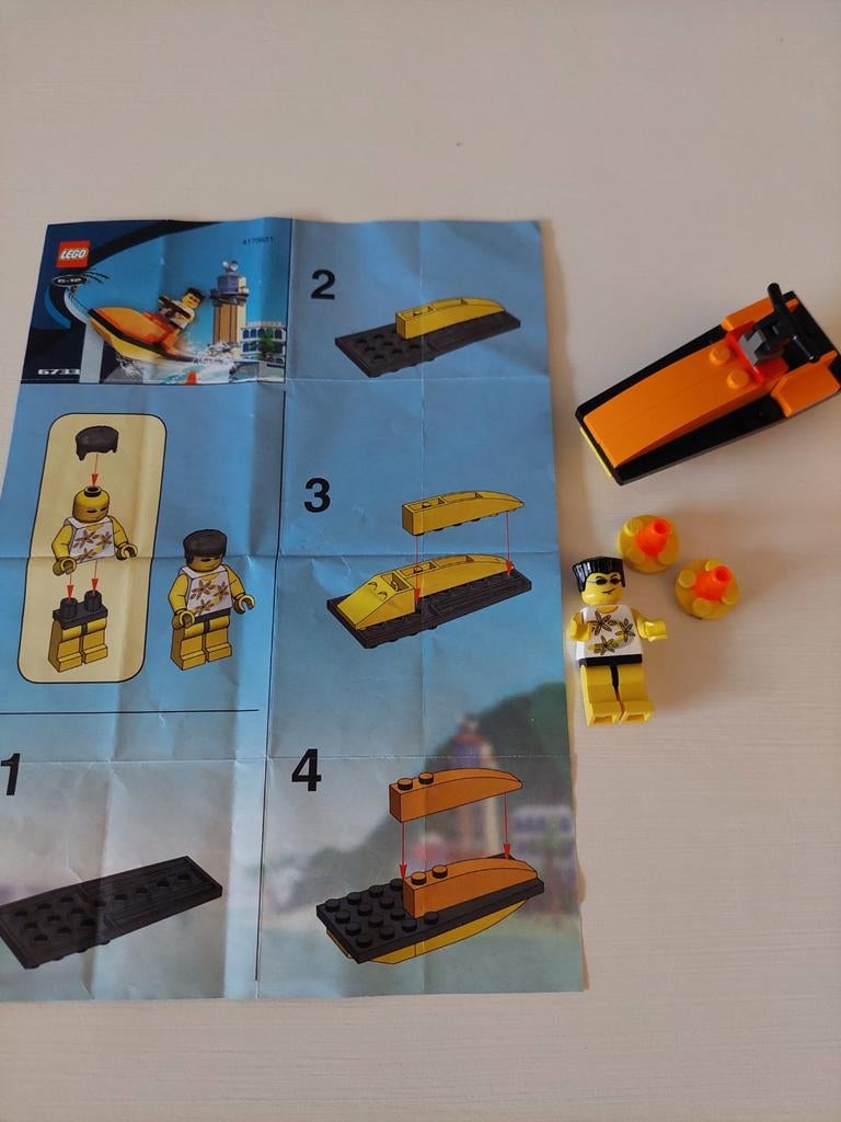 Lego set 6733 snap's cruises compleet, Ophalen of Verzenden, Gebruikt, Complete set, Lego