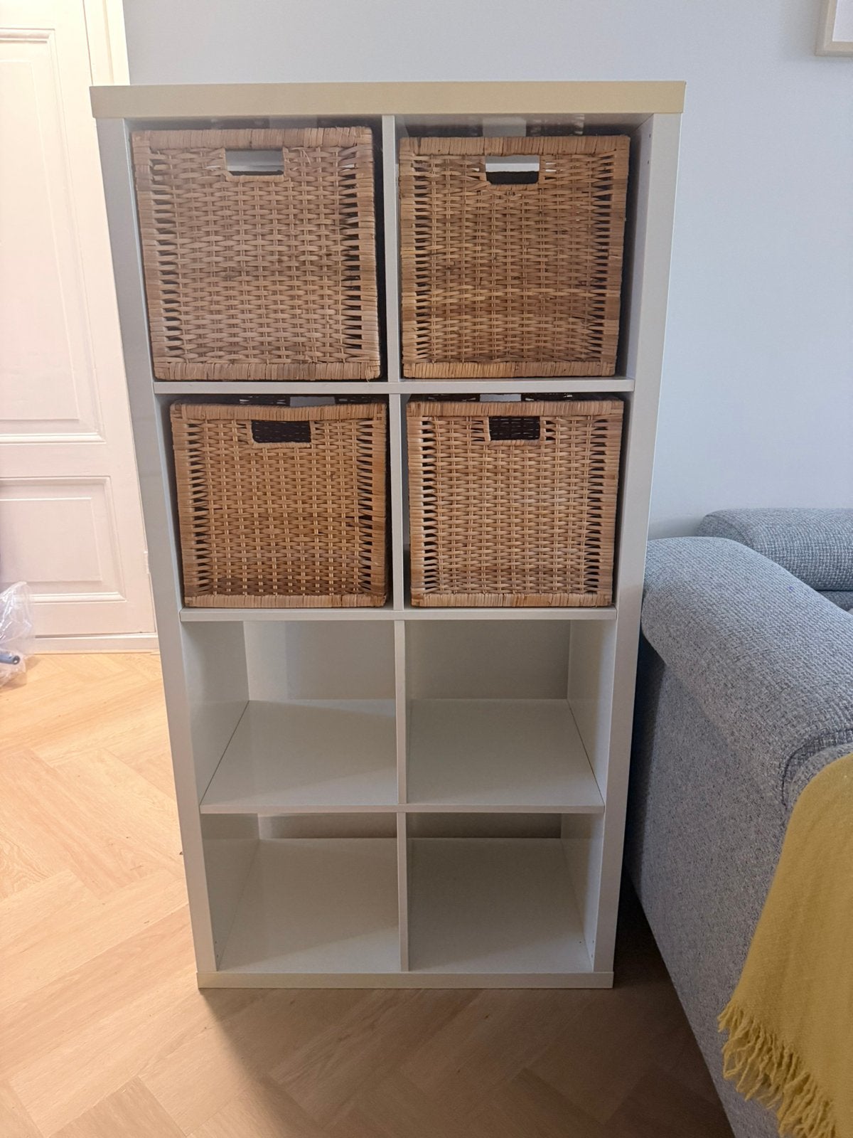 IKEA Kallax kast (8 vakken) - Ophalen vóór 7 juni, Ophalen of Verzenden, Gebruikt