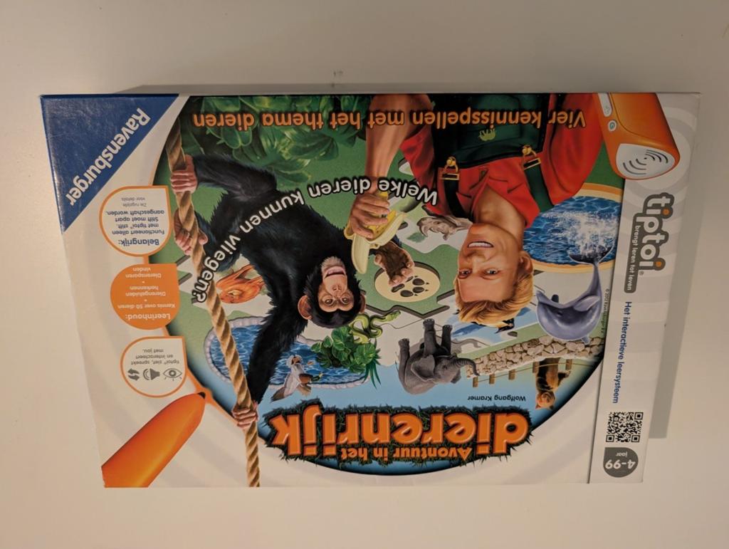 Tiptoi spel: Avontuur in het Dierenrijk (excl. stift), Ophalen of Verzenden, Gebruikt, Ravensburger