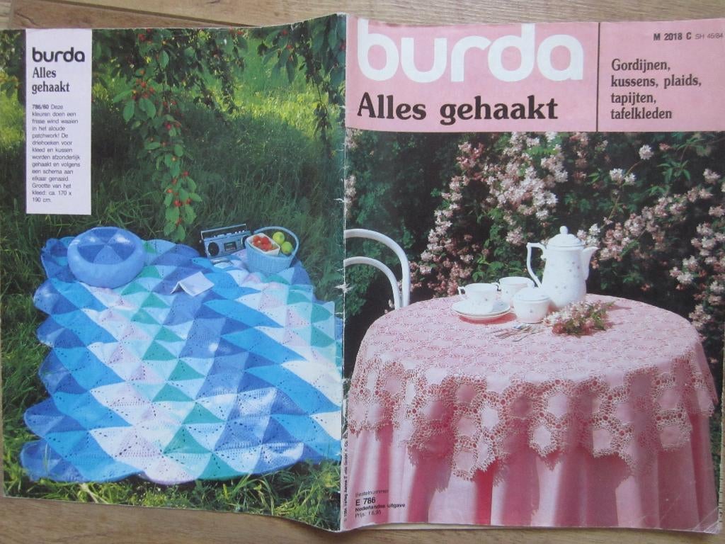 Burda Alles gehaakt M2018 C SH 45/84, Ophalen of Verzenden, Zo goed als nieuw, Haken, Patroon of Boek