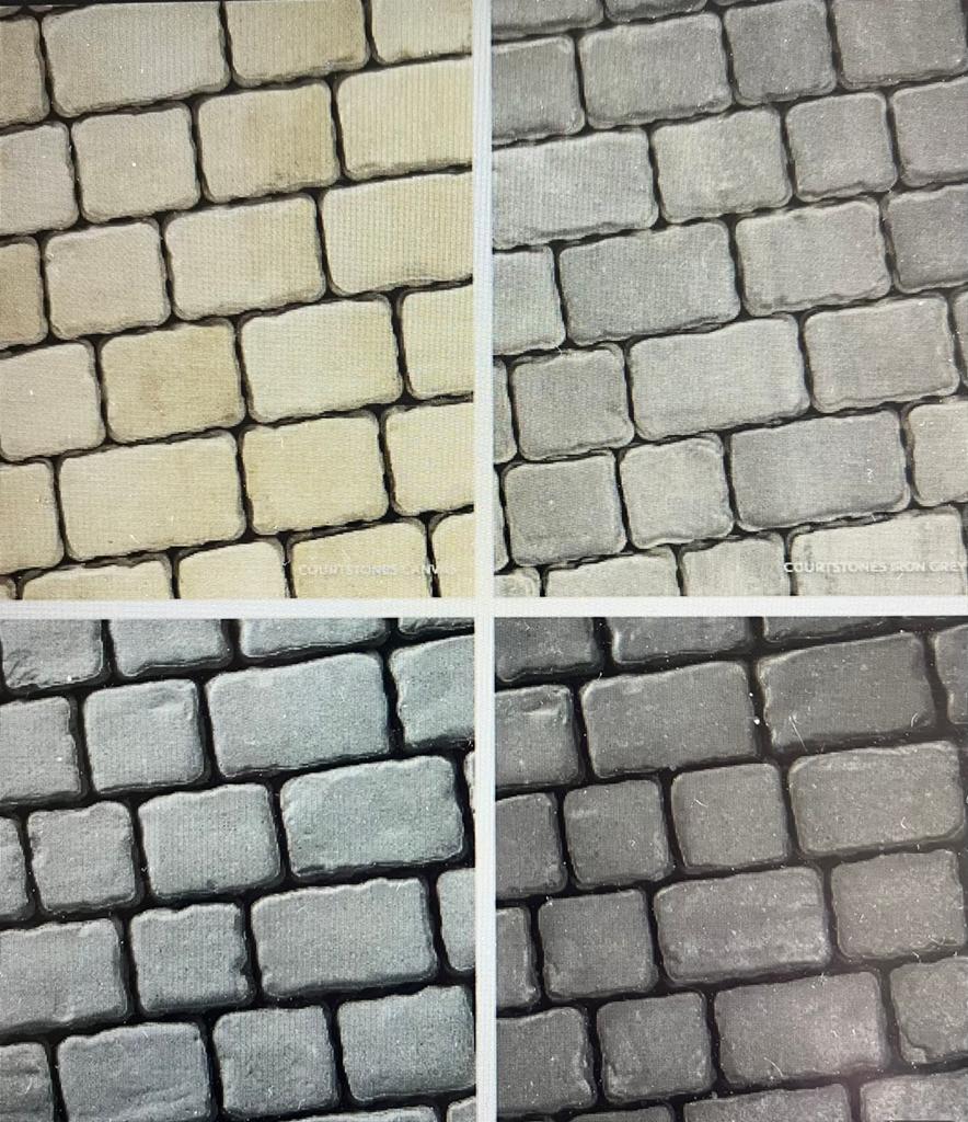 Romano punto. Courtstones. Plazza stenen. voor Oprit en Tuin, Tuin en Terras, Verzenden, Klinkers, Nieuw, 10 m² of meer