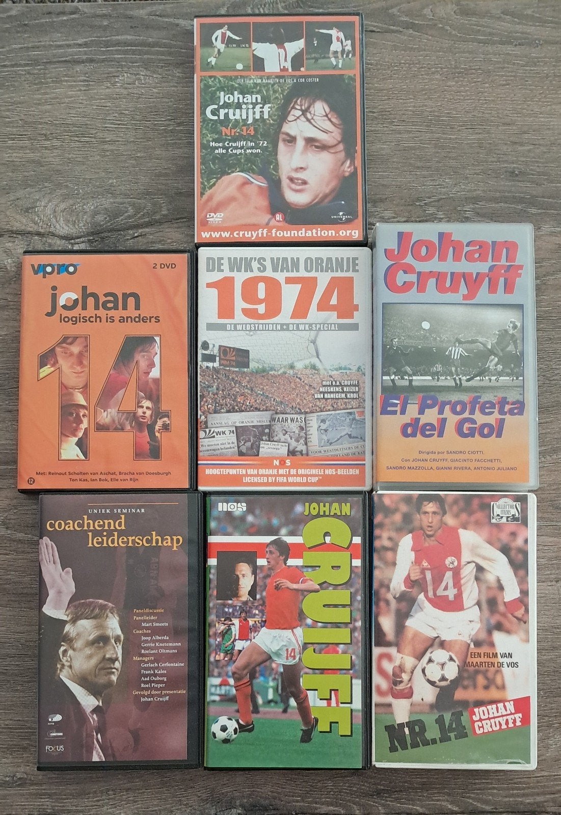 Dvd en Video   Johan Cruijff, Ophalen of Verzenden, Zo goed als nieuw, Ajax, Overige typen