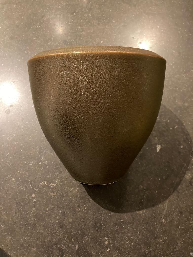 Ecri pot platina brons, Rond, Nieuw, Ophalen of Verzenden, Aardewerk