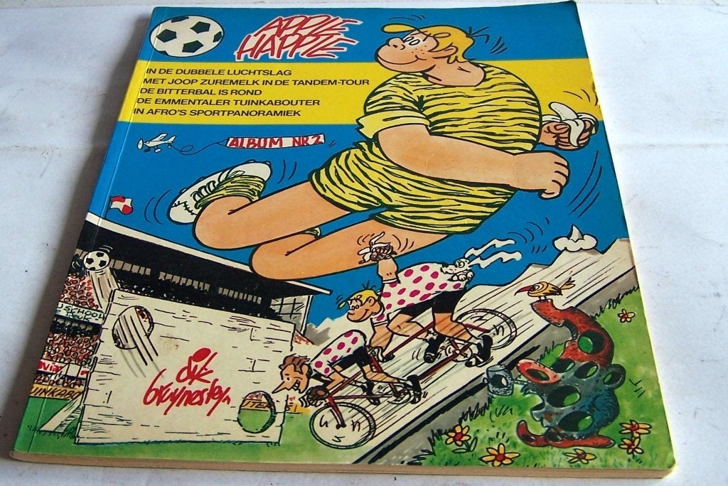 Appie Happie Album nr. 2 - Dik Bruynesteyn. Igs., Eén stripboek, Ophalen of Verzenden, Dik Bruynesteyn