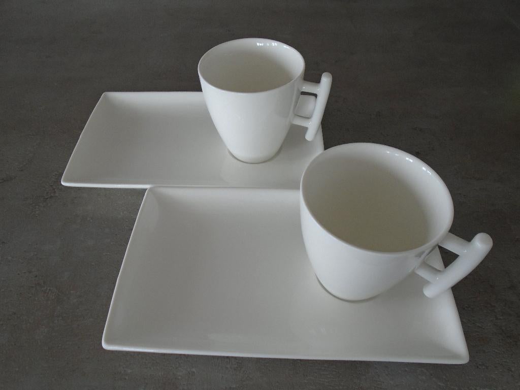2 Kop en Schotels/Gebakschotels nieuw, Huis en Inrichting, Keuken | Servies, Nieuw, Ophalen of Verzenden, Overige stijlen, Kop(pen) en/of Schotel(s)