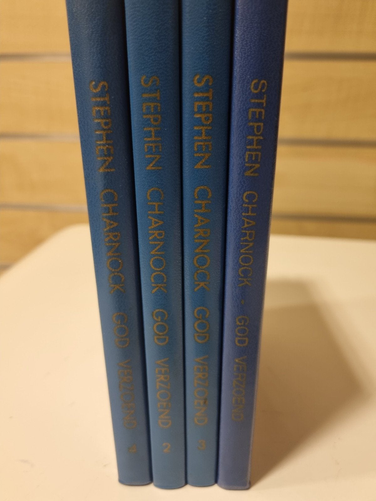 Stephen Charnock. God verzoend. 4 delen., Ophalen of Verzenden, Gelezen, Christendom | Protestants