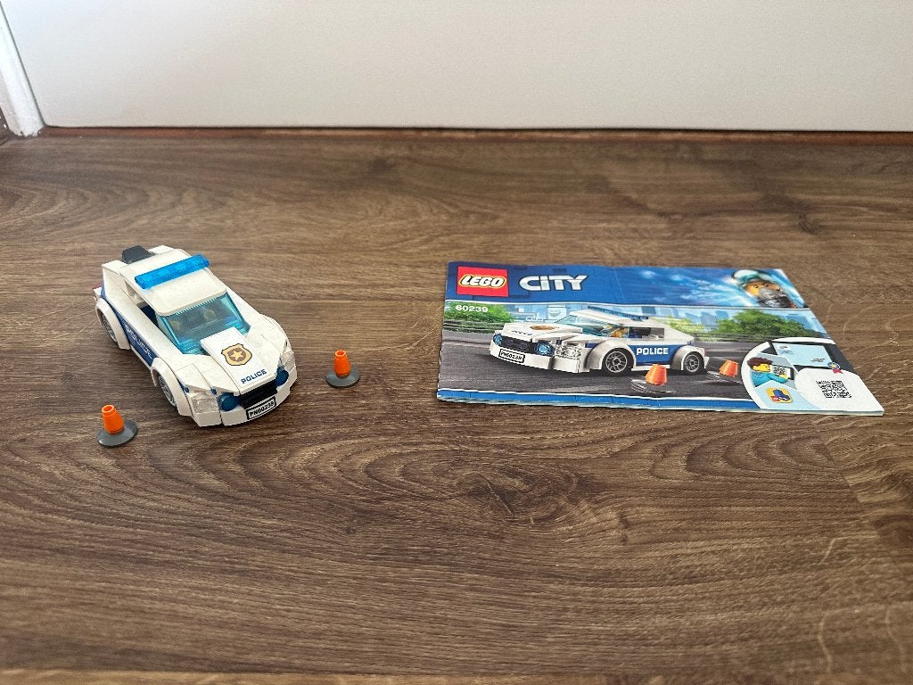 LEGO - Politiepatrouille auto (60239), Ophalen, Lego, Complete set, City