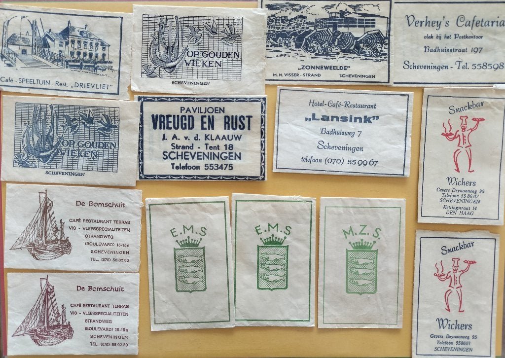 Scheveningen 877, Verzamelen, Suikerzakjes, Verzenden