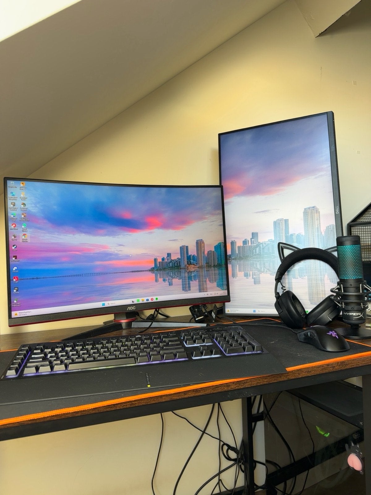 High-End Gaming & Streaming PC + Full Setup, 1 speler, Ophalen, Zo goed als nieuw, Vanaf 12 jaar