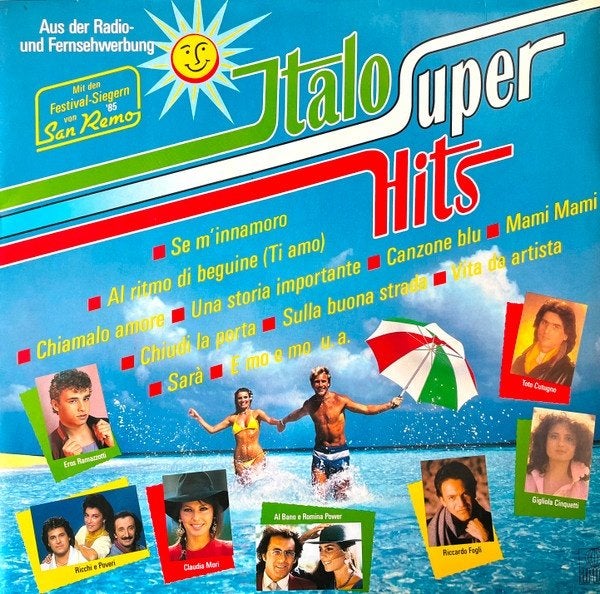 LP - Various ‎– Italo Super Hits, Cd's en Dvd's, LP, Gebruikt, Ophalen of Verzenden, Pop