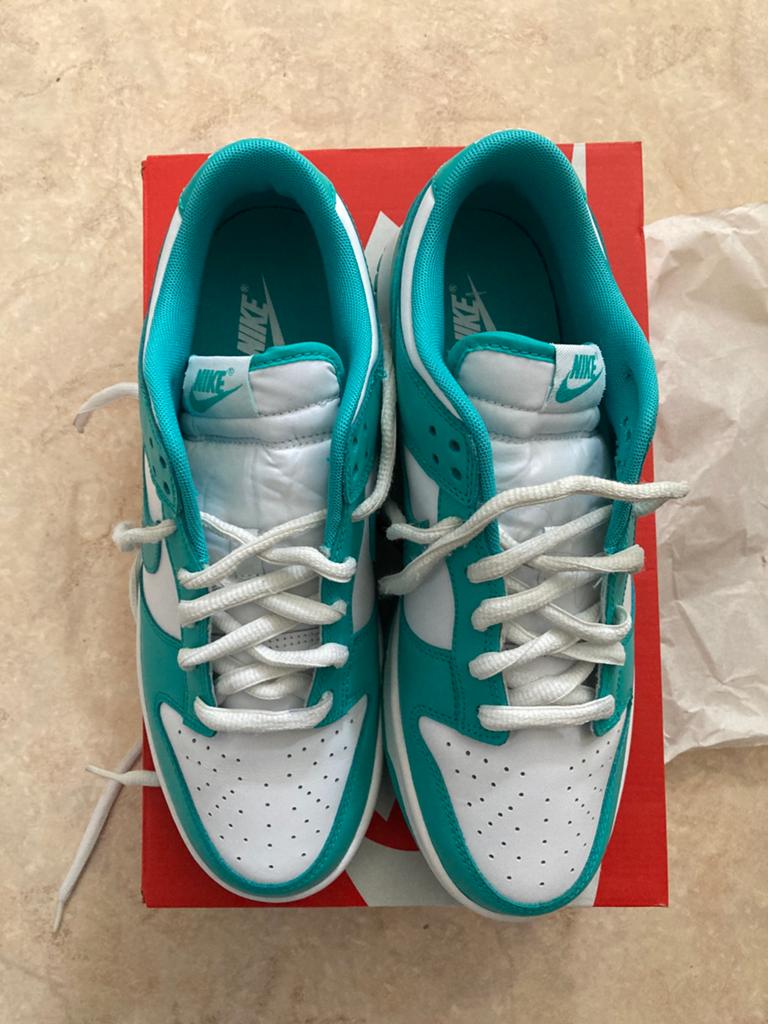 Nike Dunk Low Retro BTTYS White Clear Jade, Kleding | Heren, Schoenen, Verzenden, Nieuw, Overige kleuren, Sneakers of Gympen