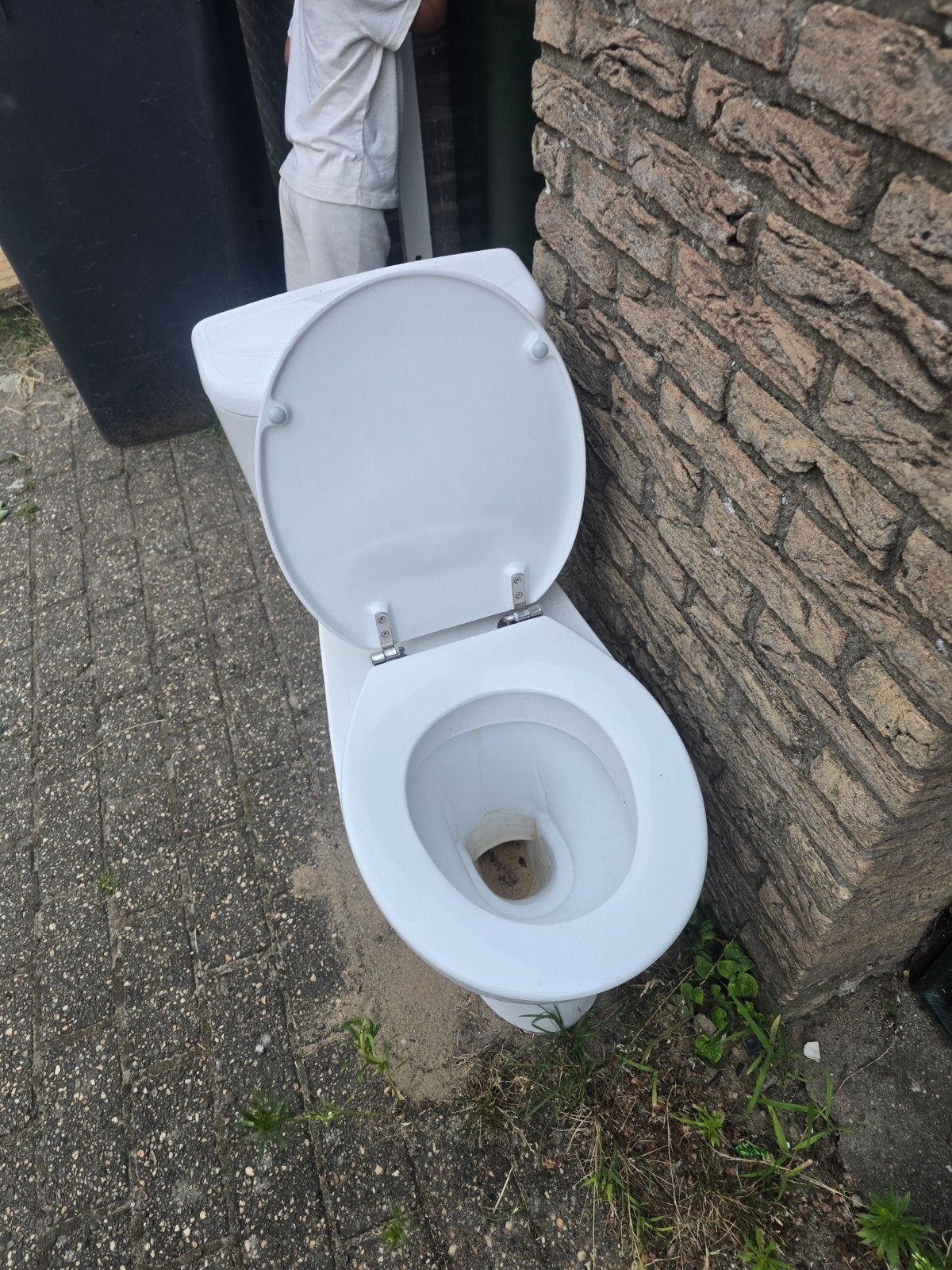 Wc gratis, Ophalen, Toilet
