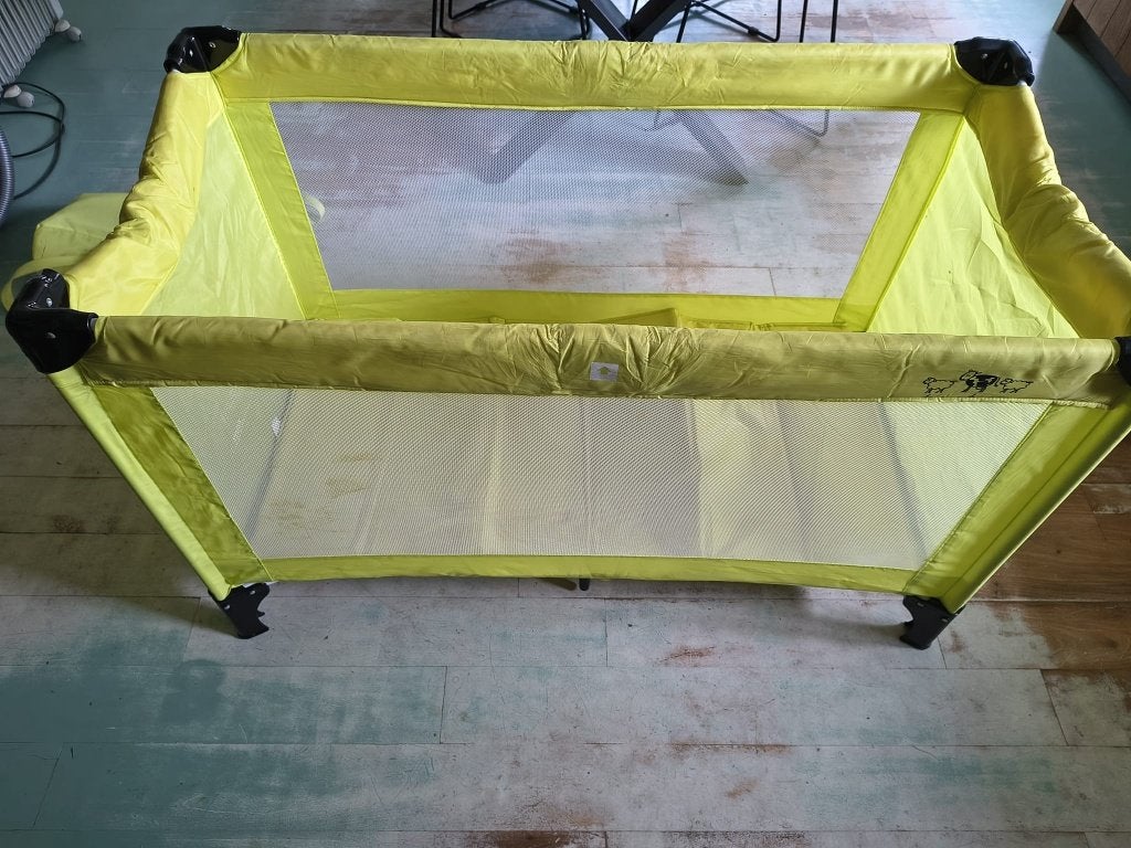 Opvouwbaar reisbedje kind, Kinderen en Baby's, Ophalen, Gebruikt, Minder dan 140 cm, Minder dan 70 cm
