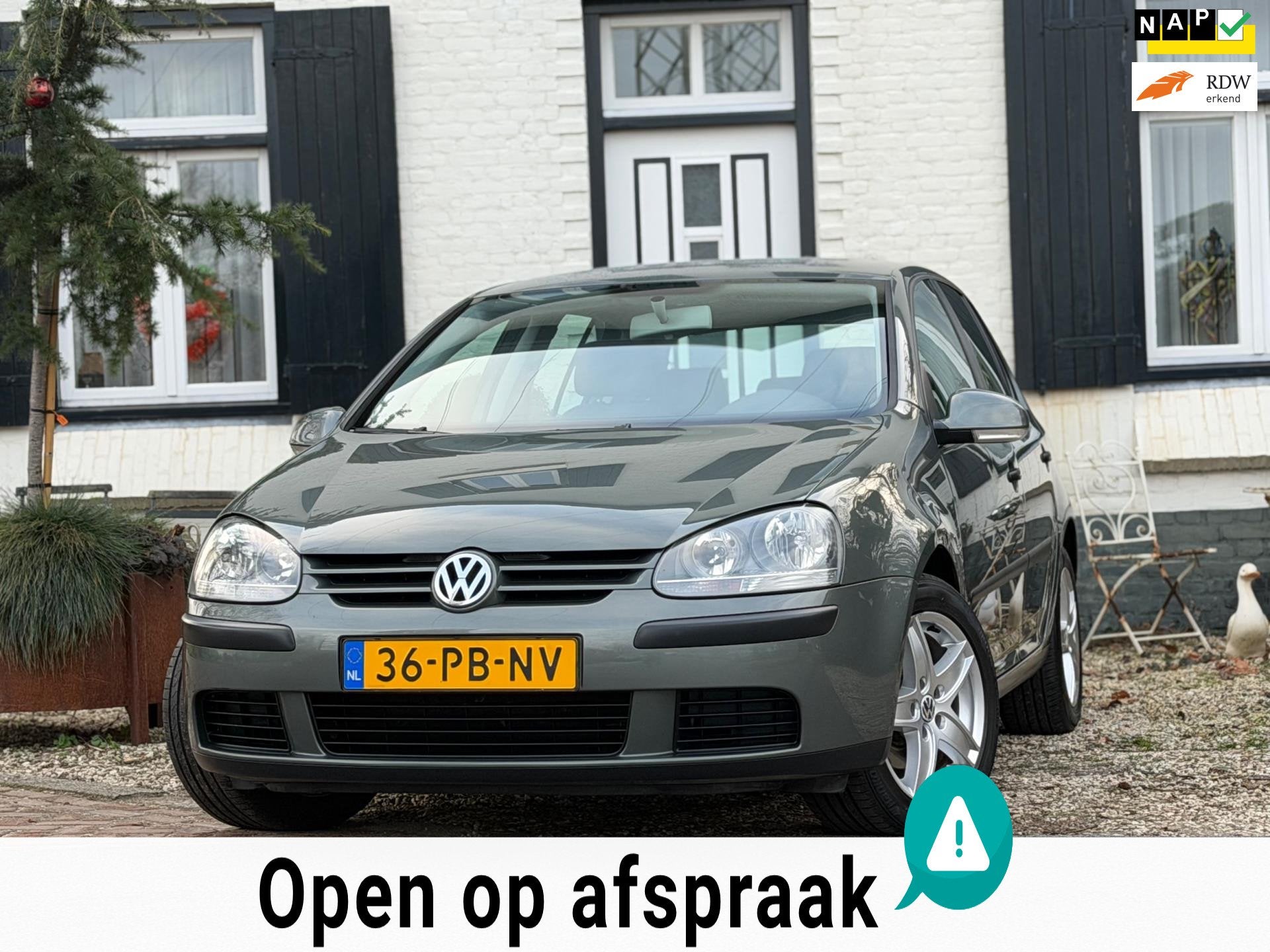 Volkswagen Golf 1.6 FSI Trendline|77DKM!|NAP|5DRS|, Auto's, Volkswagen, Bedrijf, Te koop, Golf, Airbags, Boordcomputer, Centrale vergrendeling
