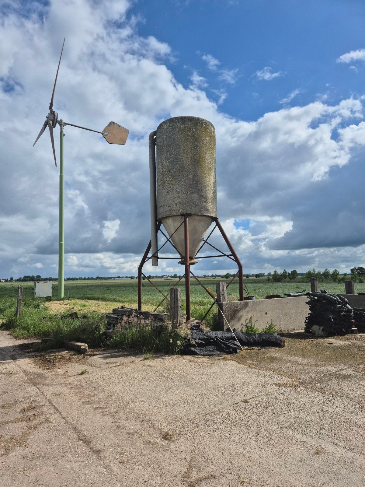 Voer silo, Ophalen of Verzenden, Vee