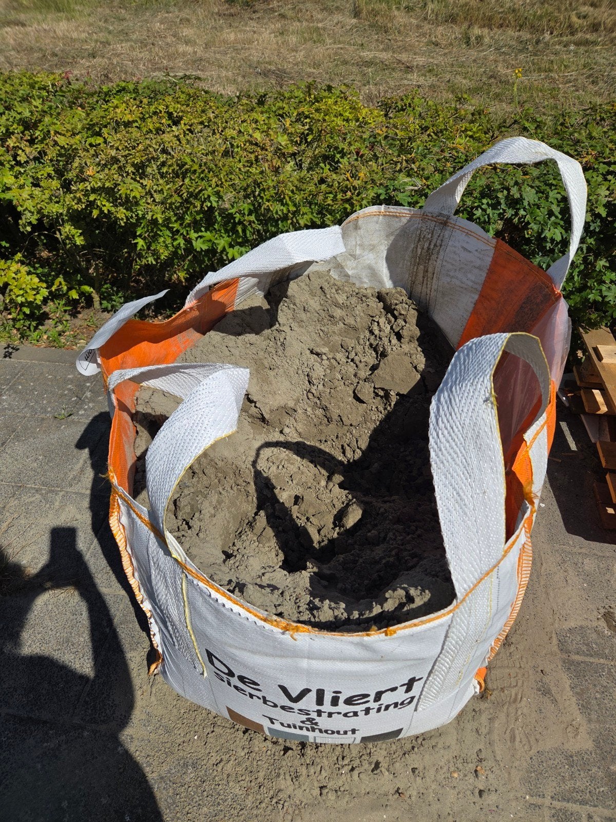 Ophoogzand gratis af te halen in Teteringen (ca. 375 kg), Tuin en Terras, Zand, Ophalen