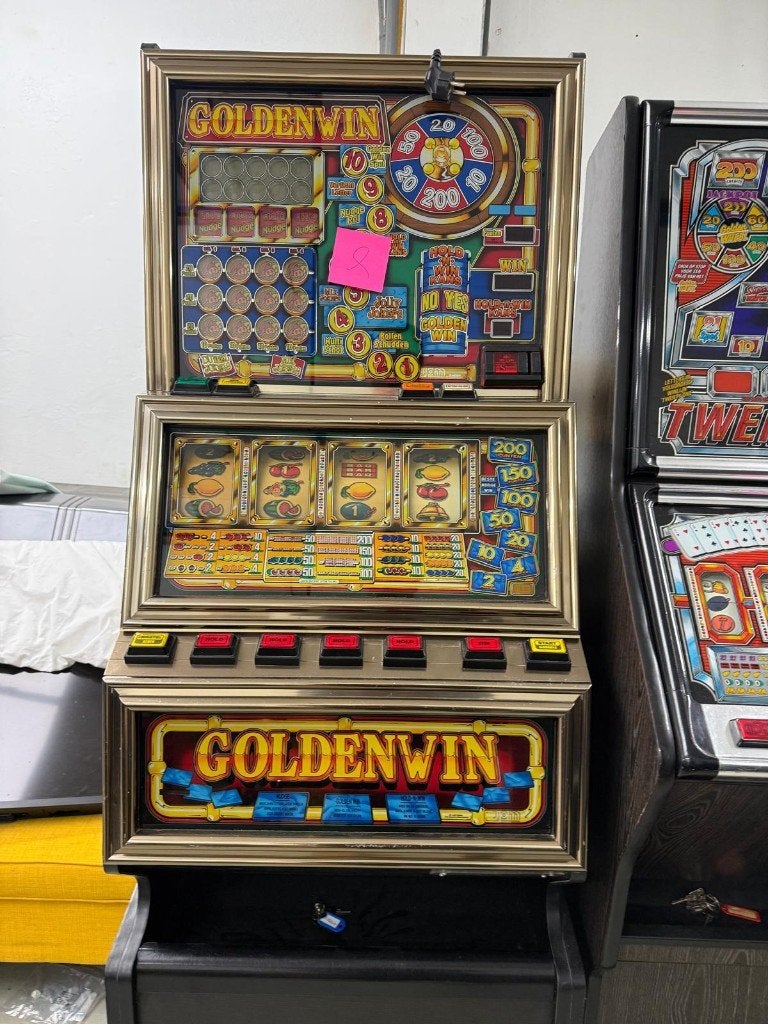 GoldenWin Gokautomaat, Euro, Ophalen, Gebruikt