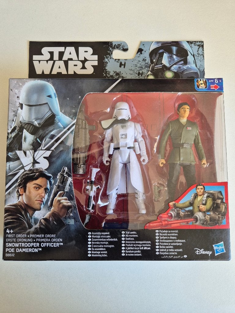 Star Wars Rogue One First Order Snowtrooper Vs. Poe ameron, Ophalen of Verzenden, Nieuw, Actiefiguurtje