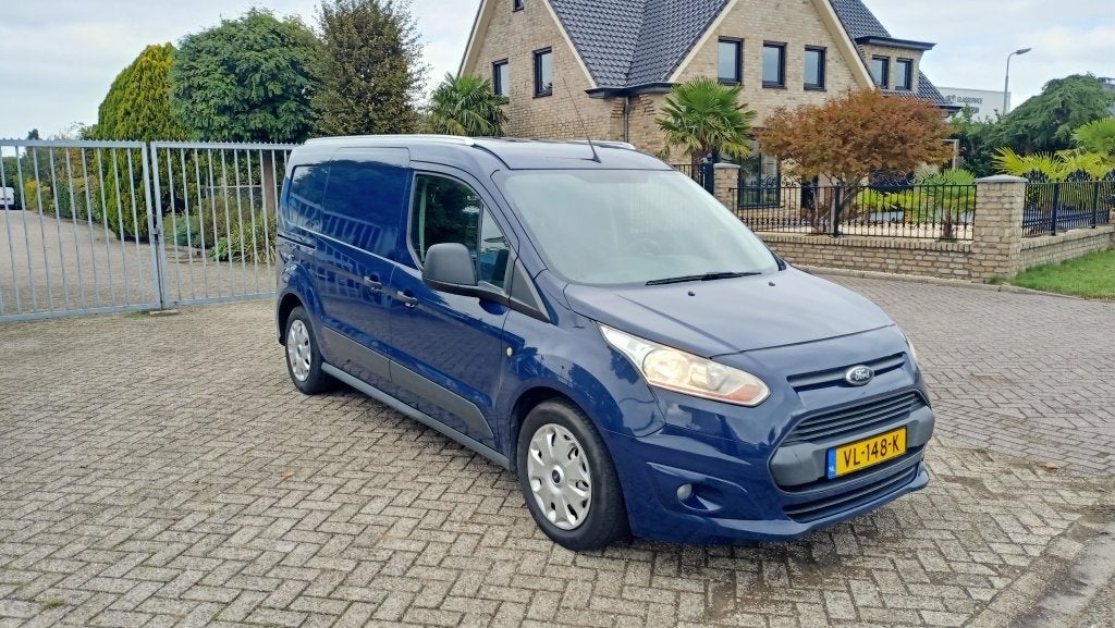 Ford Transit Connect 1.6 TDCI L2 Trend (bj 2015), Auto's, 21 km/l, Gebruikt, Blauw, Origineel Nederlands