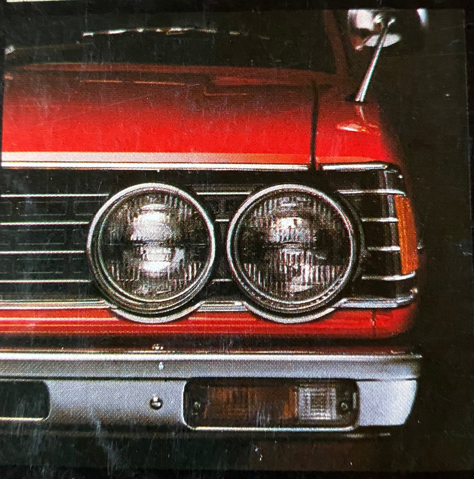 Oldtimer: Daihatsu 1600 Charmant '70 jaren autofolder, Verzenden, Zo goed als nieuw, Overige merken
