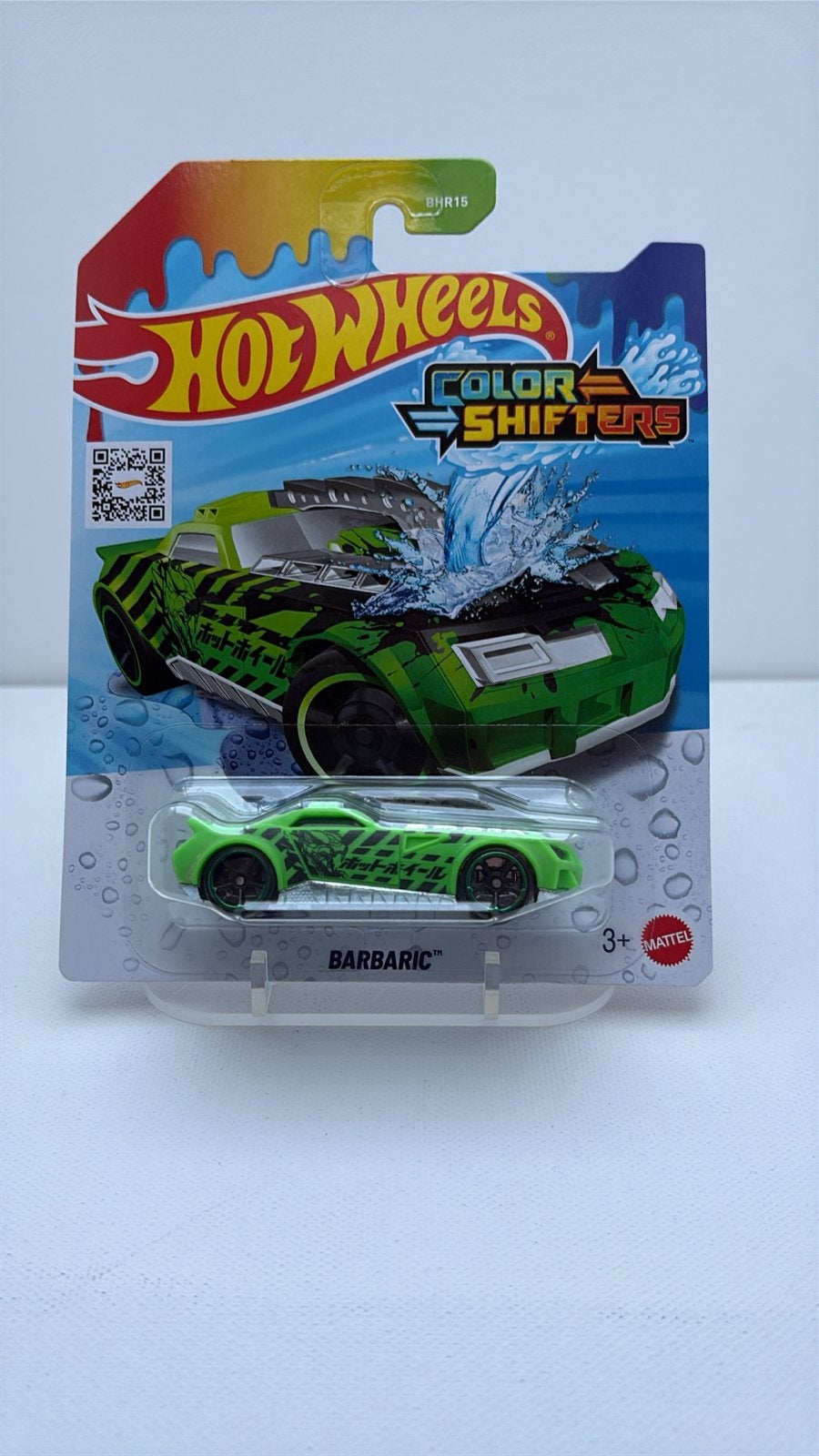 Hot Wheels Color Shifters Barbaric - Kleurveranderende Auto, Auto, Nieuw, Ophalen of Verzenden, Mattel