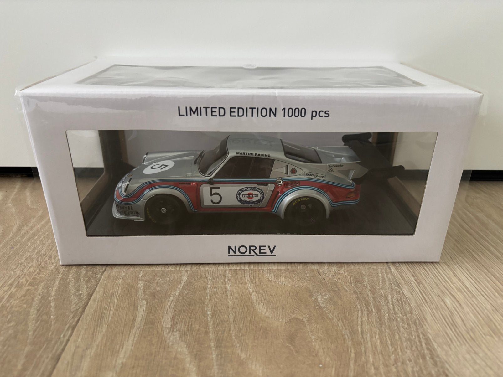 Porsche 911 Carrera RSR 2.1 (Gijs van Lennep) - Norev 1:18, Hobby en Vrije tijd, Modelauto's | 1:18, Ophalen of Verzenden, Nieuw