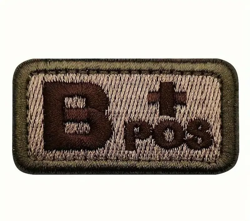 Bloedgroep Patch - Diverse Bloedgroepen Beschikbaar, Ophalen of Verzenden, Nieuw