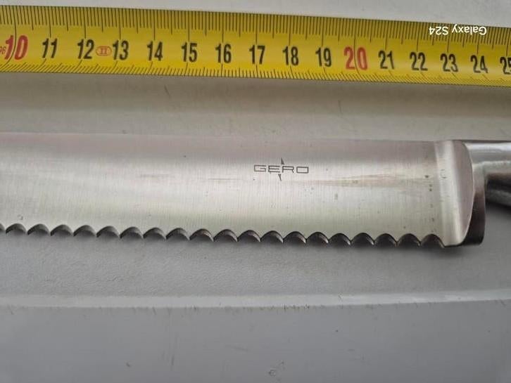 Gero broodmes 36 cm, Ophalen of Verzenden, Nieuw, Rvs of Chroom
