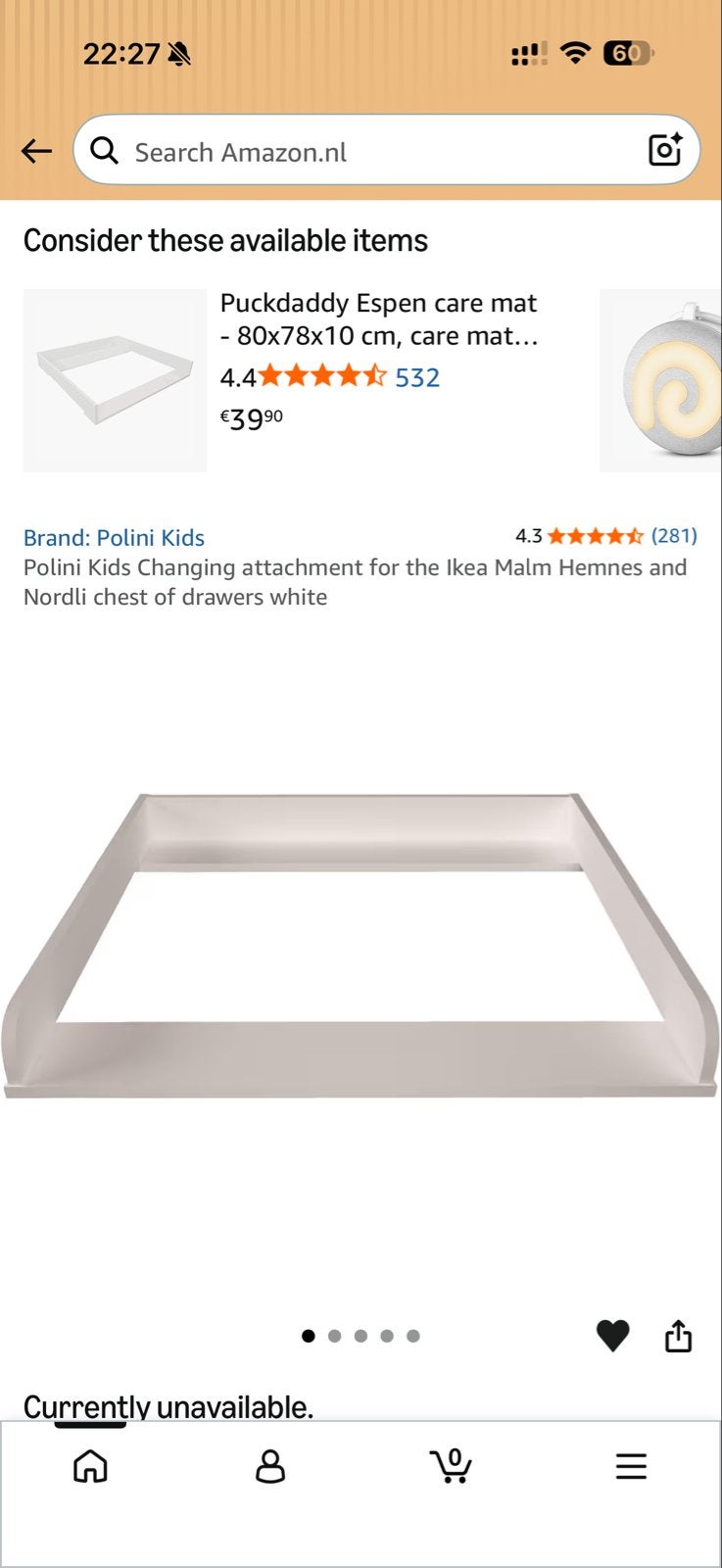 Polini Kids Aankleedopzetstuk voor IKEA Malm/Hemnes/Nordli, Kinderen en Baby's, Badjes en Verzorging, Ophalen, Nieuw, Aankleedkussen