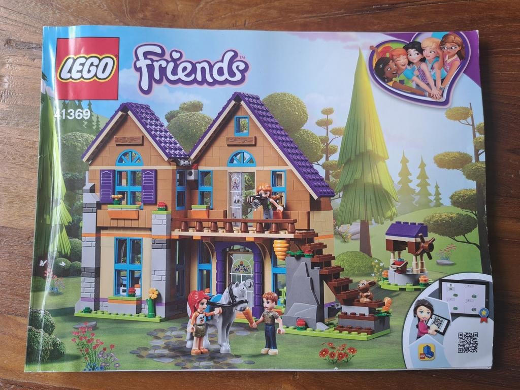 Mia's huis lego friends 41369, Ophalen of Verzenden, Zo goed als nieuw