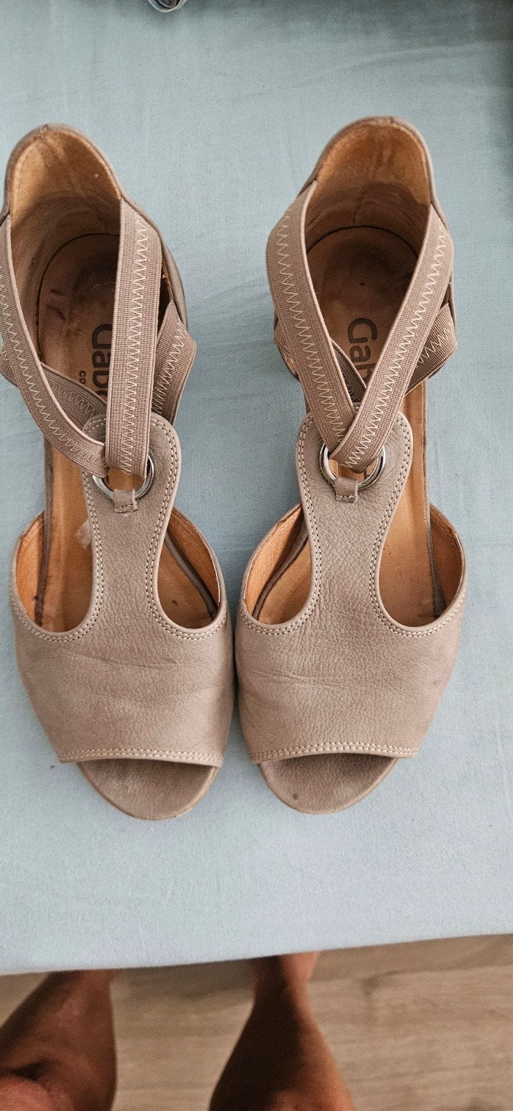 Gabor schoenen, Kleding | Dames, Schoenen, Bruin, Gabor, Zo goed als nieuw, Sandalen of Muiltjes