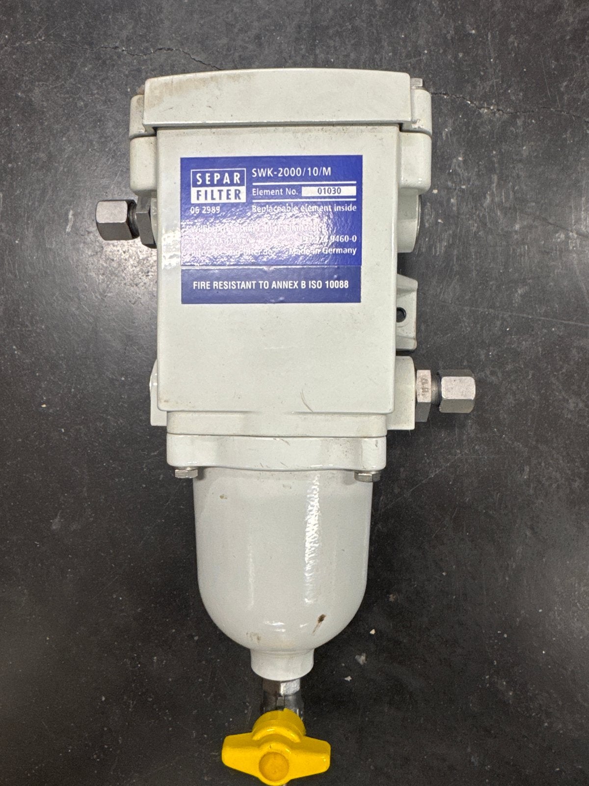 Separ Filter SWK-2000/10/M Brandstoffilter, Ophalen of Verzenden, Gebruikt