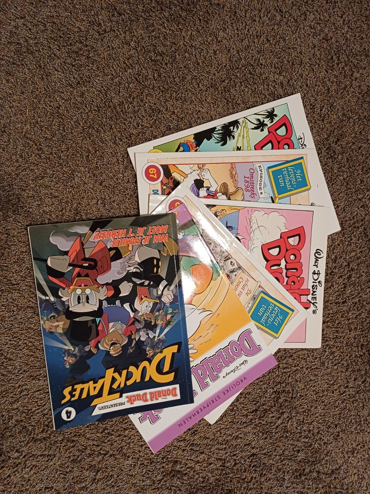 Set Donald Duck en DuckTales stripboeken, Meerdere stripboeken, Ophalen, Gelezen