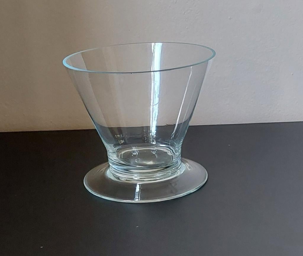 Glazen op voet, Huis en Inrichting, Woonaccessoires | Vazen, Ophalen, Overige kleuren, Minder dan 50 cm, Glas