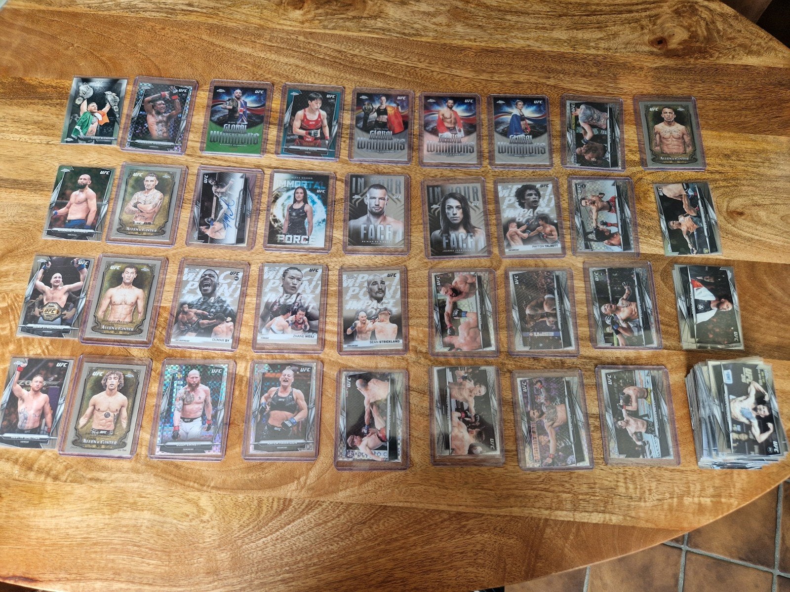 UFC Kaartencollectie te koop!, Verzenden, Zo goed als nieuw