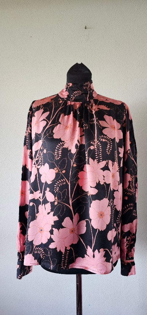 Studio Anneloes blouse met bloemenprint maat L (22525), Studio Anneloes, Meerkleurig, Maat 42/44 (L), Ophalen of Verzenden
