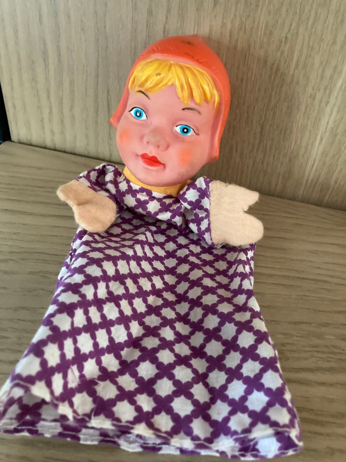 Oude poppenkastpop, Ophalen of Verzenden, Zo goed als nieuw, Pop