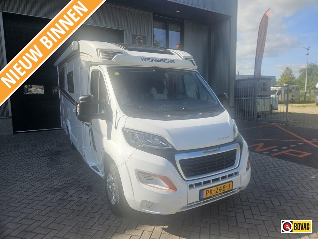 Weinsberg pepper 600 MEG 1e eigenaar , Nieuwstaat., Caravans en Kamperen, Fiat, 6 tot 7 meter, Bedrijf, 6 tot 7 meter