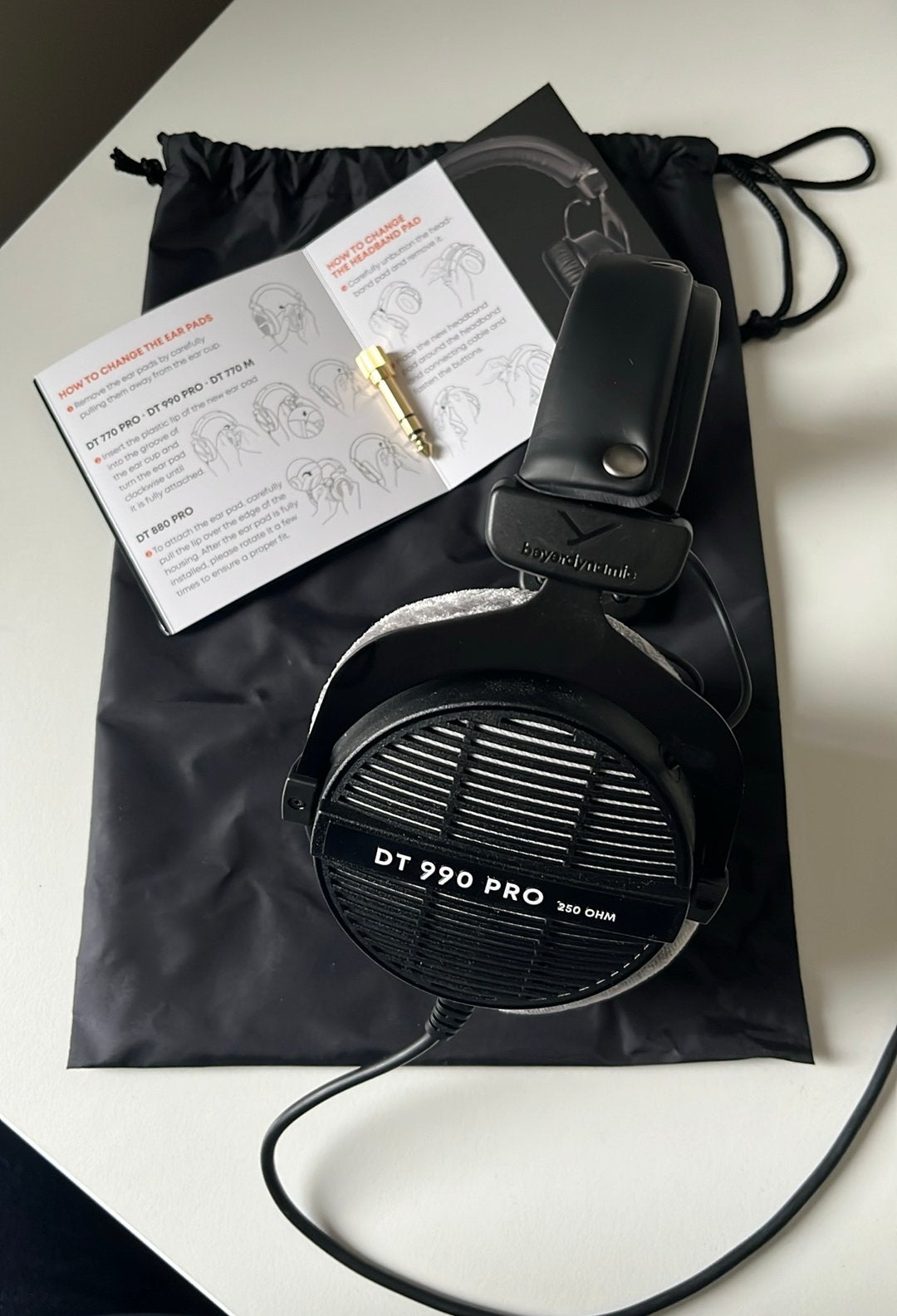 Beyerdynamic DT 990 PRO 250 Ohm studio koptelefoon, Ophalen of Verzenden, Zo goed als nieuw, Over oor (circumaural), Overige merken