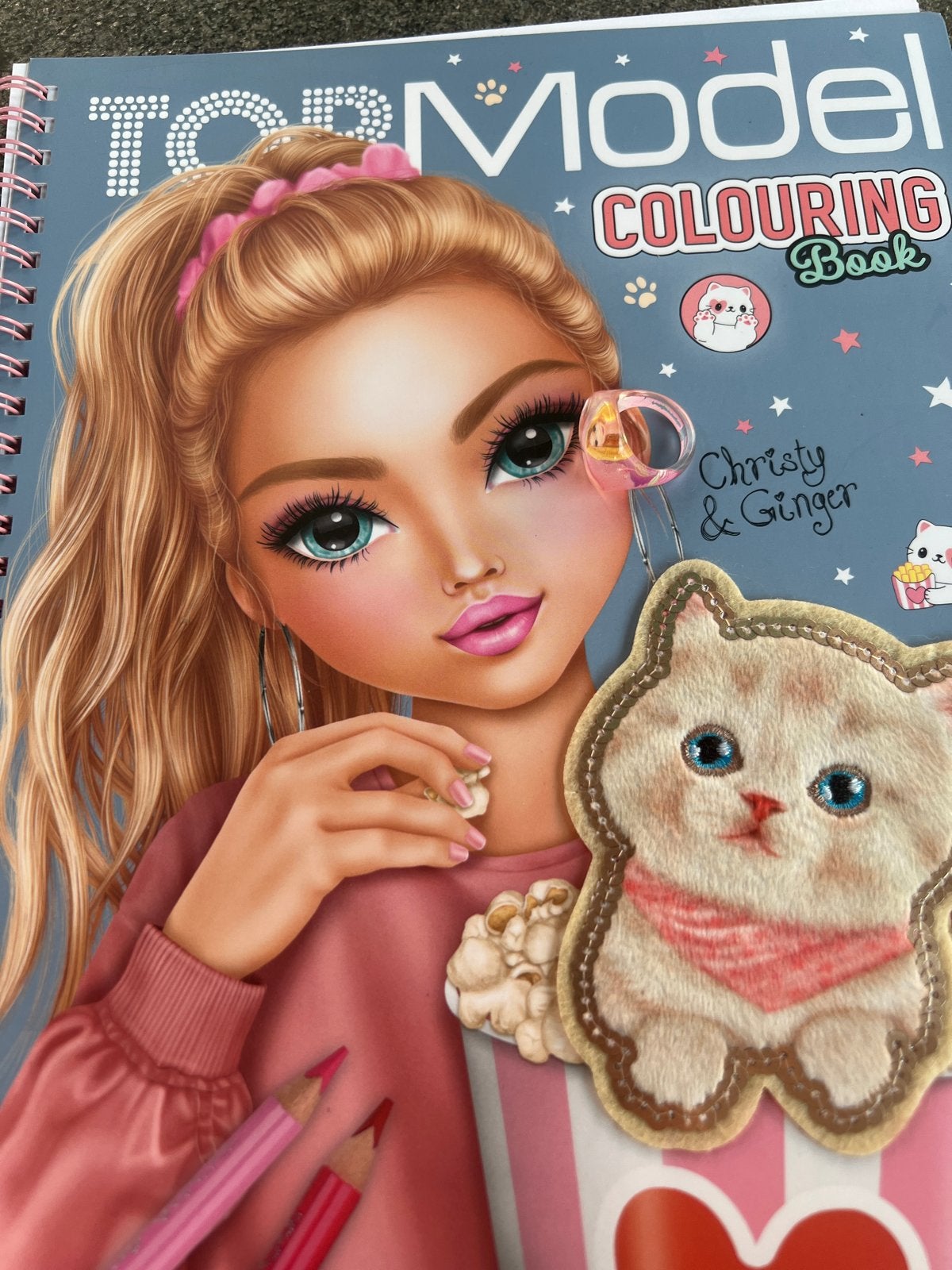 TOPModel Kleurboek Christy & Ginger met stickers, Ophalen, Nieuw, Boek of Gids