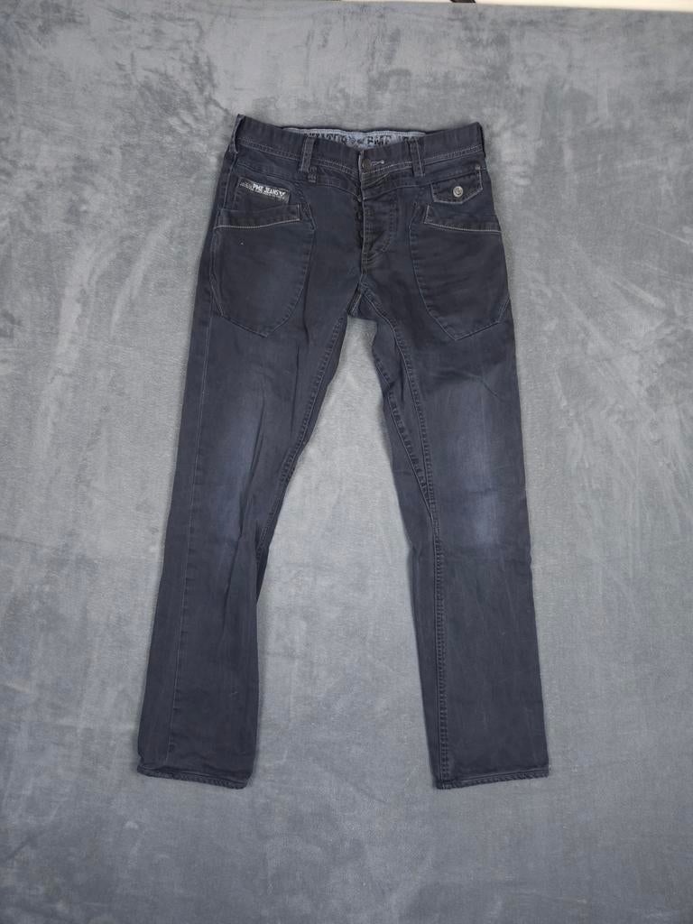 Pme Legend Broek Aviator W33 L36 Donkerblauw Jean Pall Mall., Blauw, ., Ophalen of Verzenden, Zo goed als nieuw