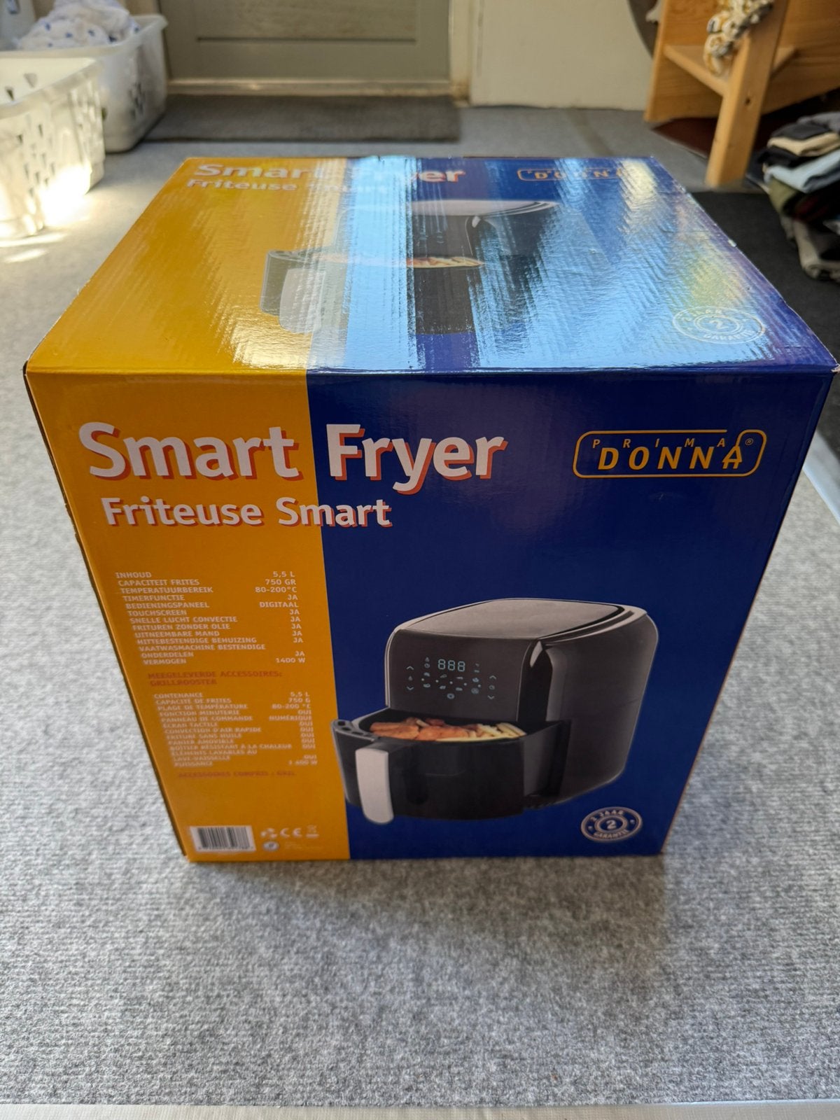 Nieuwe airfryer, Ophalen, Zo goed als nieuw, Airfryer